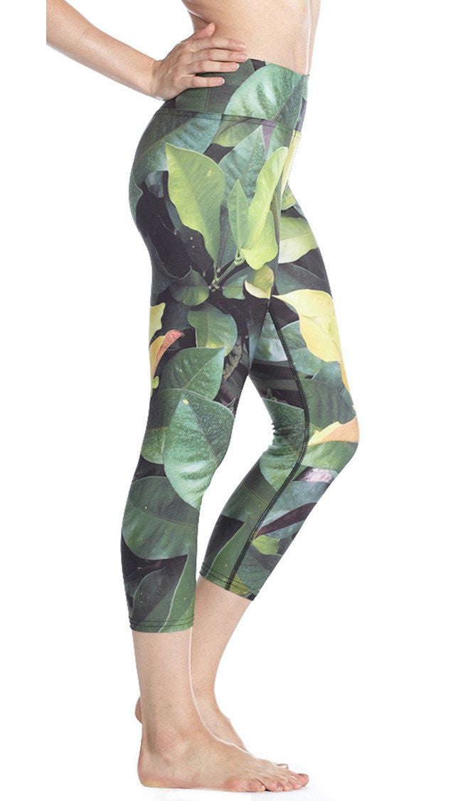 Foliage Eagle Rock Werkshop® Capri Length Performance Leggings 