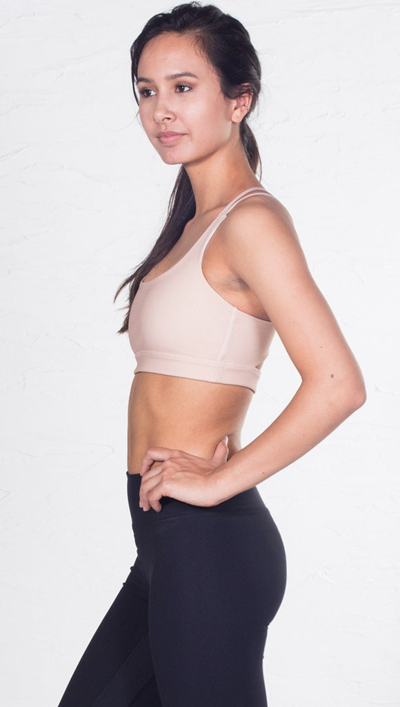 French Vanilla Nude Sports Bra - Eagle Rock WERKSHOP®