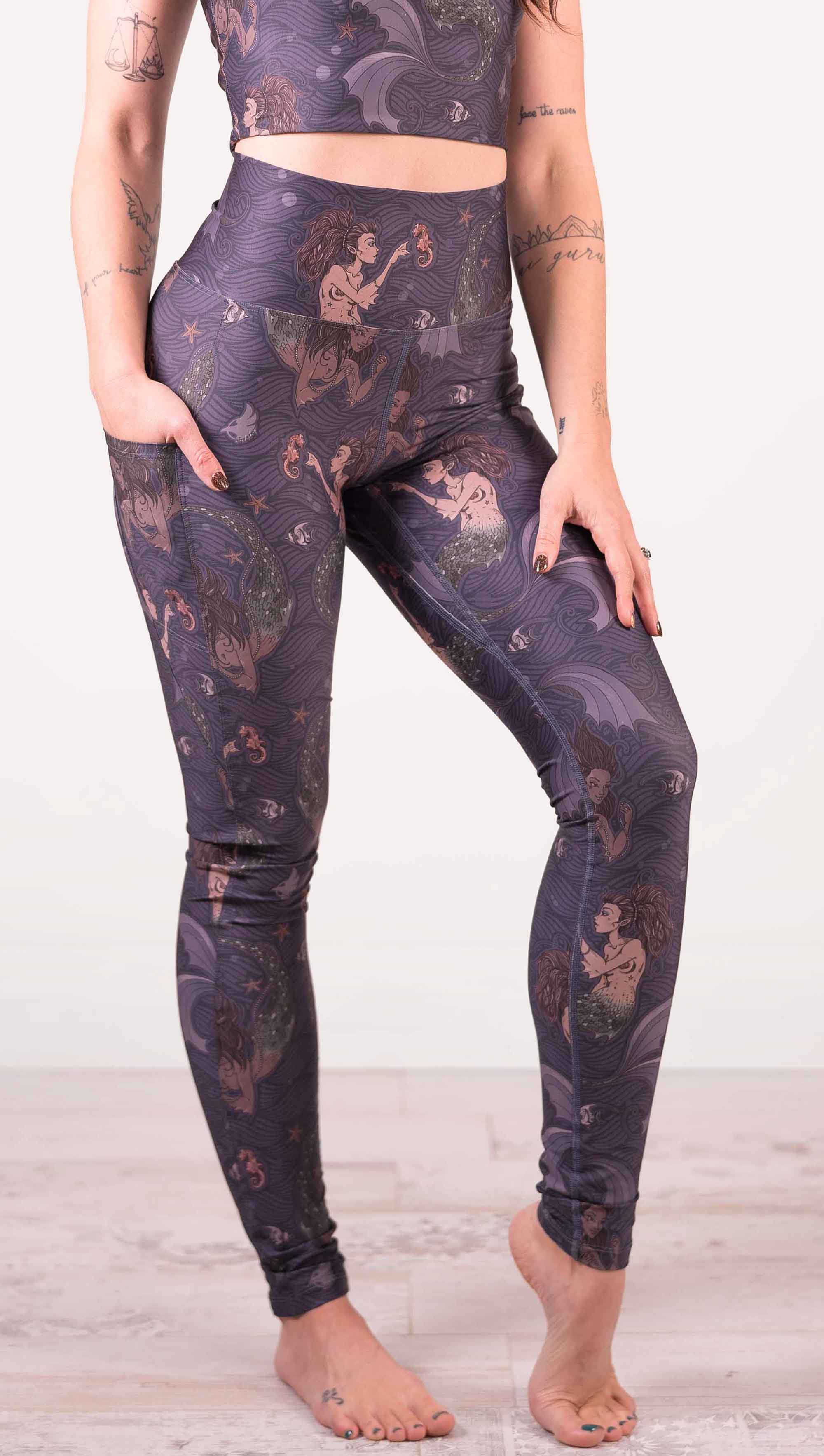 Dark Unicorn - Eagle Rock WERKSHOP® Full Length Performance Leggings