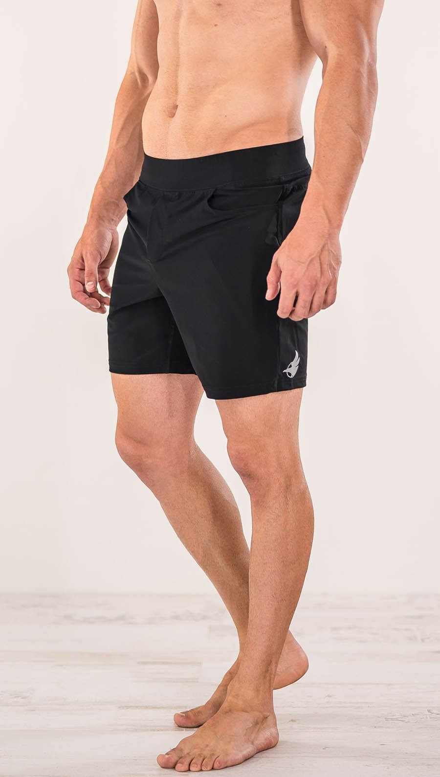 Mens Black Shorts.